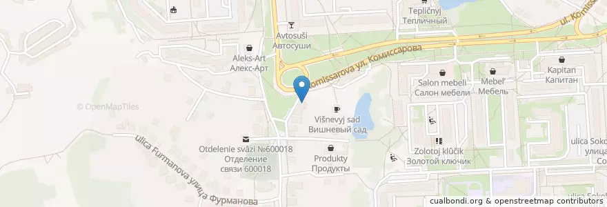 Mapa de ubicacion de Эдем en Rússia, Distrito Federal Central, Владимирская Область, Городской Округ Владимир.