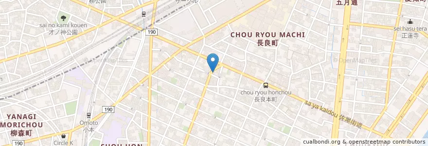 Mapa de ubicacion de エリーゼ en 日本, 愛知県, 名古屋市, 中川区.