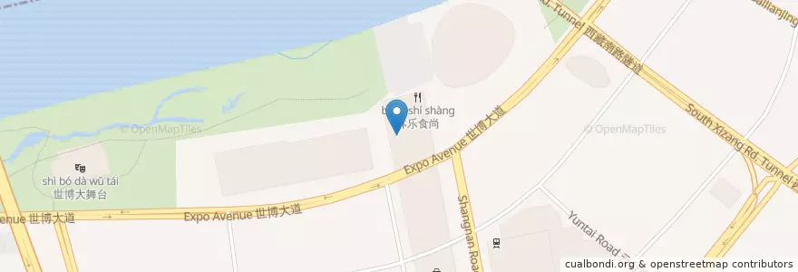 Mapa de ubicacion de 巴国布衣L1 en 中国, 上海市, 浦东新区.