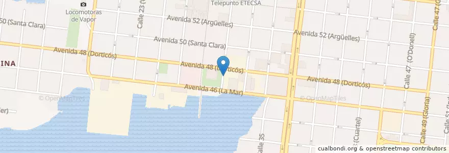 Mapa de ubicacion de Villa Maria en 쿠바, Cienfuegos, Cienfuegos, Ciudad De Cienfuegos.