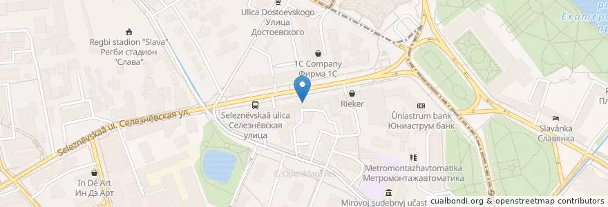 Mapa de ubicacion de IL Патио en Russland, Föderationskreis Zentralrussland, Moskau, Zentraler Verwaltungsbezirk, Тверской Район.