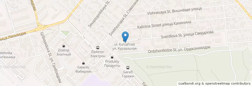 Mapa de ubicacion de Эко норм en روسيا, منطقة فيدرالية جنوبية, منطقة كراسنودار, Городской Округ Геленджик.