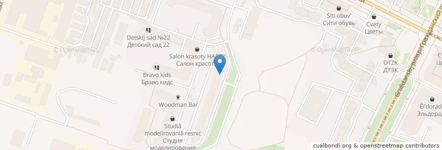 Mapa de ubicacion de MediDerm en Rusland, Северо-Западный Федеральный Округ, Oblast Leningrad, Sint-Petersburg, Калининский Район, Округ Академическое.