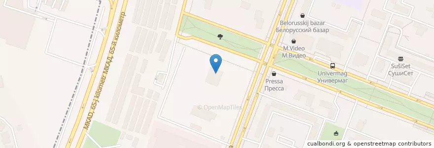 Mapa de ubicacion de Доктор рядом en Russie, District Fédéral Central, Moscou, Северо-Западный Административный Округ, Район Строгино.