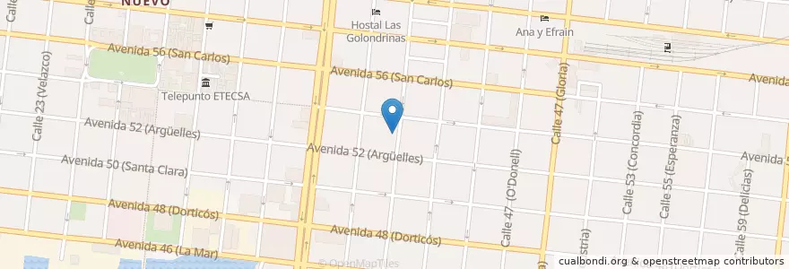 Mapa de ubicacion de "A la my love" en Kuba, Cienfuegos, Cienfuegos, Ciudad De Cienfuegos.