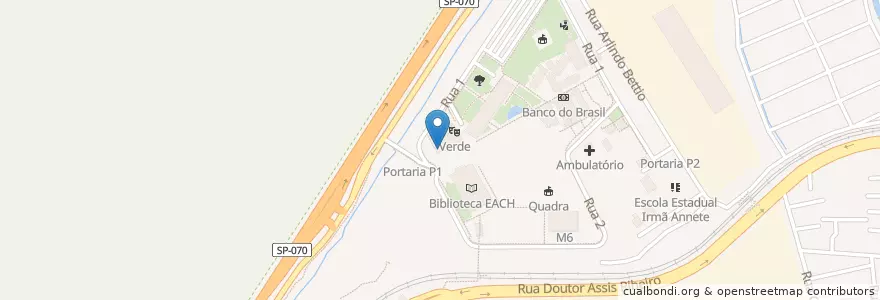 Mapa de ubicacion de Banheiros en 브라질, 남동지방, 상파울루, Região Geográfica Intermediária De São Paulo, Região Metropolitana De São Paulo, Região Imediata De São Paulo, 상파울루.