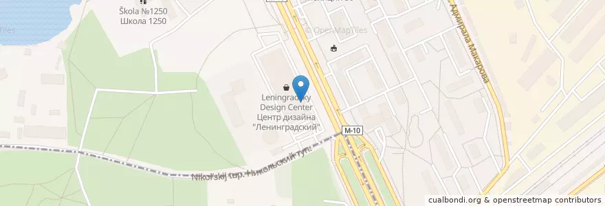 Mapa de ubicacion de Ригла en روسيا, Центральный Федеральный Округ, Москва, Войковский Район.