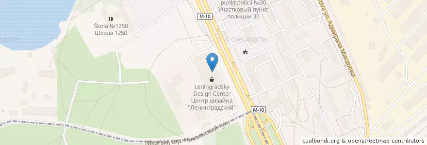 Mapa de ubicacion de Шаурманка en Russia, Distretto Federale Centrale, Москва, Войковский Район.