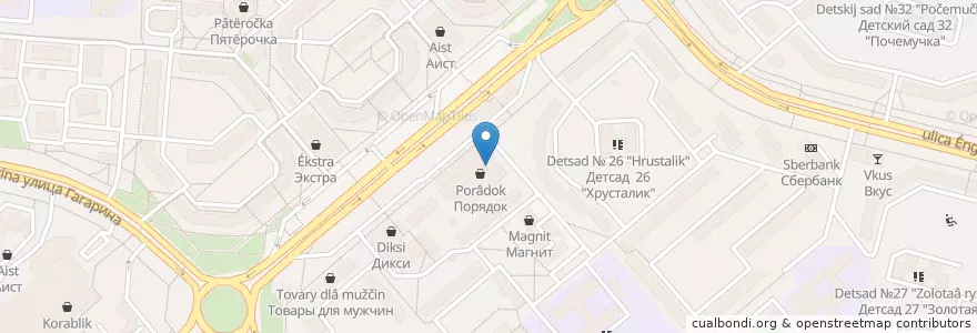 Mapa de ubicacion de Nove Mesto en روسيا, Центральный Федеральный Округ, Калужская Область, Городской Округ Обнинск.