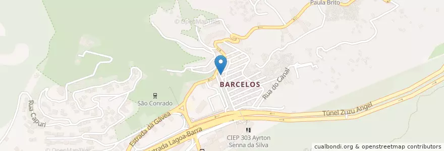 Mapa de ubicacion de Subway en 브라질, 남동지방, 리우데자네이루, Região Metropolitana Do Rio De Janeiro, Região Geográfica Imediata Do Rio De Janeiro, Região Geográfica Intermediária Do Rio De Janeiro, 리우데자네이루.