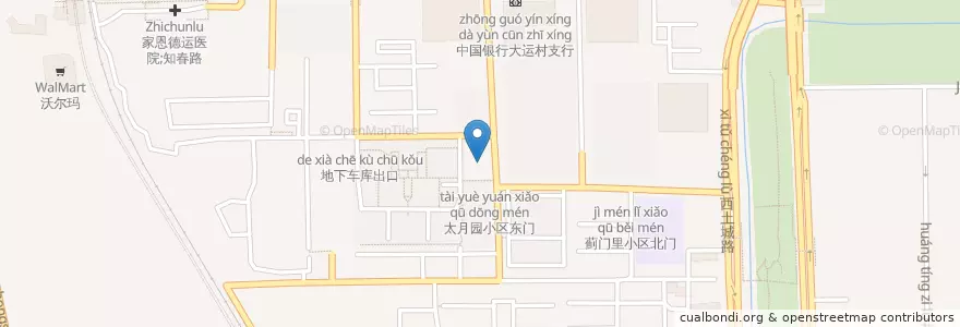 Mapa de ubicacion de 庆丰包子铺 en China, Beijing, Hebei, 海淀区.