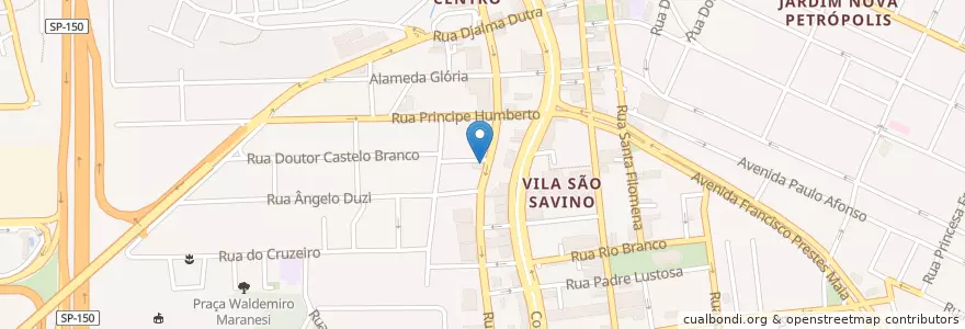 Mapa de ubicacion de Nova Vega en Brazil, Jihovýchodní Region, São Paulo, Região Geográfica Intermediária De São Paulo, Região Metropolitana De São Paulo, Região Imediata De São Paulo, São Bernardo Do Campo.
