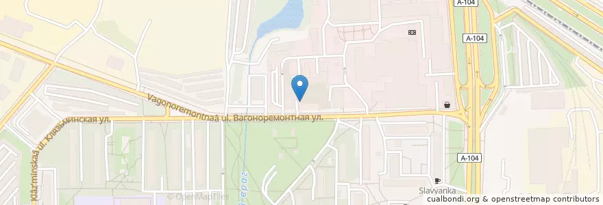 Mapa de ubicacion de Пеликан en Rusya Federasyonu, Центральный Федеральный Округ, Москва, Северный Административный Округ, Дмитровский Район.