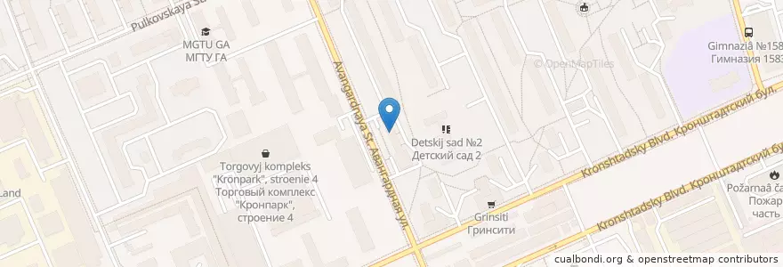 Mapa de ubicacion de ТВ-Фарм en Rusland, Centraal Federaal District, Moskou, Северный Административный Округ, Головинский Район.