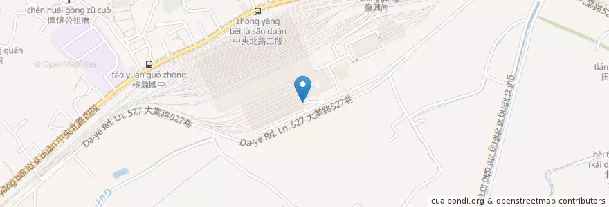 Mapa de ubicacion de 地下停車場入口 en Taiwan, 新北市, Taipé, 北投區.