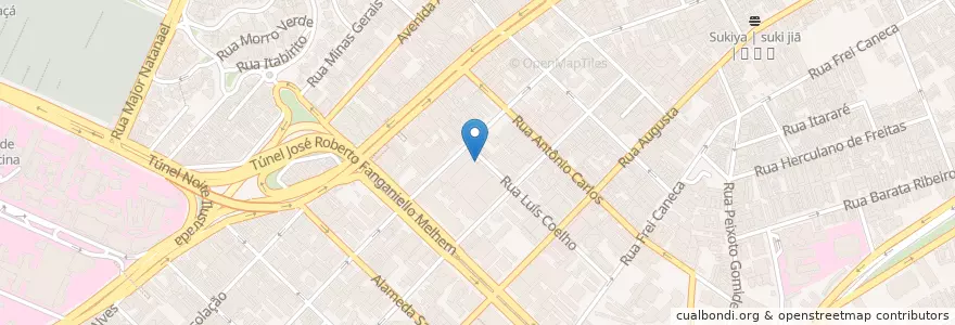 Mapa de ubicacion de Estapar en Бразилия, Юго-Восточный Регион, Сан-Паулу, Região Geográfica Intermediária De São Paulo, Região Metropolitana De São Paulo, Região Imediata De São Paulo, Сан-Паулу.