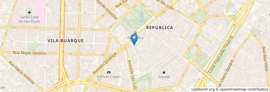 Mapa de ubicacion de Califórnia Burguer en Brasilien, Südosten, São Paulo, Região Geográfica Intermediária De São Paulo, Região Metropolitana De São Paulo, Região Imediata De São Paulo, São Paulo.