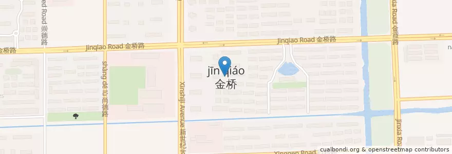 Mapa de ubicacion de 金桥社区公共服务中心 en China, 南通市, 通州区, 金新街道.