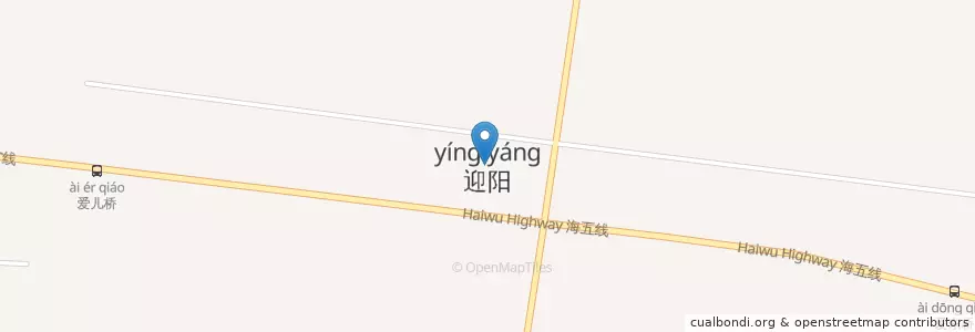 Mapa de ubicacion de 迎阳村公共服务中心 en China, 南通市, 通州区, 十总镇.