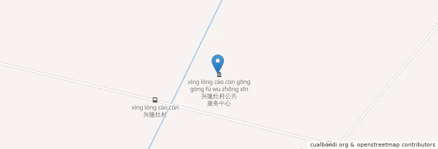 Mapa de ubicacion de 兴隆灶村公共服务中心 en China, 南通市, 通州区, 东社镇.