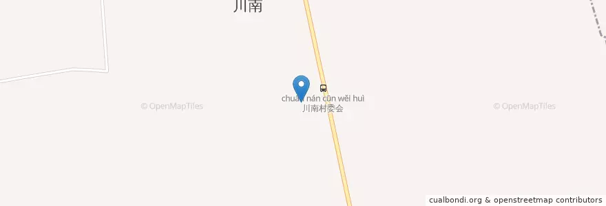 Mapa de ubicacion de 川南村公共服务中心 en 中国, 南通市, 通州区, 川姜镇.