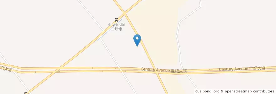 Mapa de ubicacion de 望海台村公共服务中心 en China, 南通市, 通州区, 川姜镇.