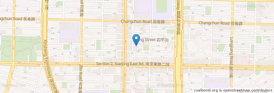 Mapa de ubicacion de 阿萍炸雞店麵·飯 en Taïwan, Nouveau Taipei, Taipei, District De Zhongshan.