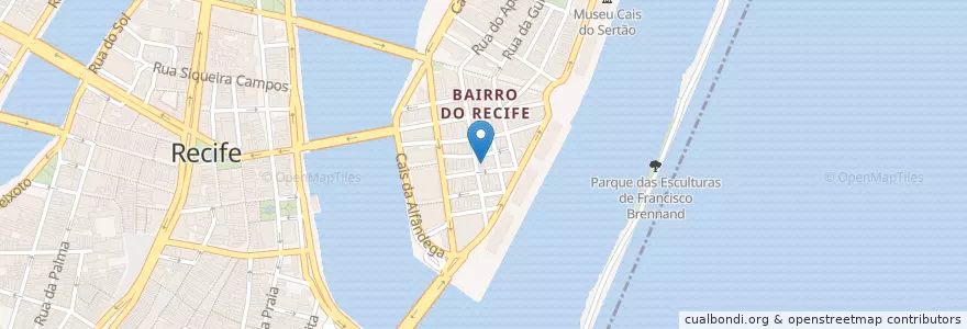 Mapa de ubicacion de Just Kone en Brasile, Regione Nordest, Pernambuco, Região Geográgica Imediata Do Recife, Região Geográfica Intermediária Do Recife, Região Metropolitana Do Recife, Recife.
