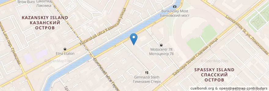 Mapa de ubicacion de Monte Cristo en 俄罗斯/俄羅斯, Северо-Западный Федеральный Округ, 列宁格勒州, Санкт-Петербург, Округ № 78.