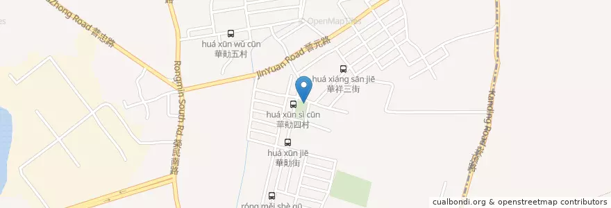 Mapa de ubicacion de 仁祥公園 en 臺灣, 桃園市, 八德區.