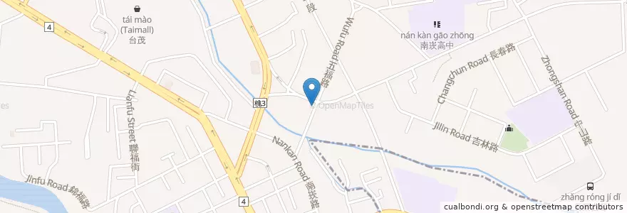 Mapa de ubicacion de 蘆竹區婦幼館 en تایوان, 桃園市, 蘆竹區.
