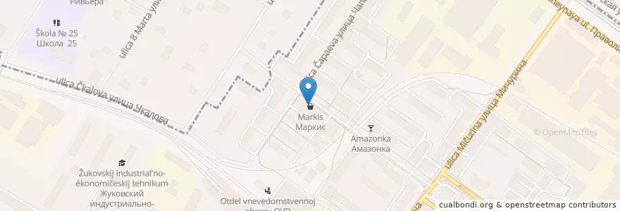 Mapa de ubicacion de Сердце Московии en Russia, Distretto Federale Centrale, Oblast' Di Mosca, Раменский Городской Округ.