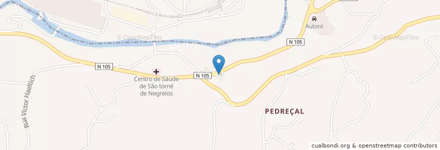 Mapa de ubicacion de Repsol en Portugal, Norte, Área Metropolitana Do Porto, Porto, Santo Tirso, Negrelos (São Mamede).