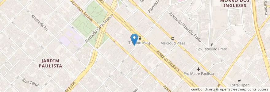 Mapa de ubicacion de Arabek en Бразилия, Юго-Восточный Регион, Сан-Паулу, Região Geográfica Intermediária De São Paulo, Região Metropolitana De São Paulo, Região Imediata De São Paulo, Сан-Паулу.