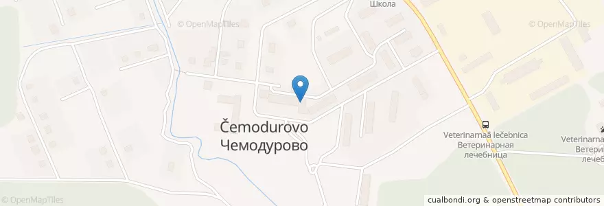 Mapa de ubicacion de Отделение связи №140225 en Rusland, Centraal Federaal District, Oblast Moskou, Городской Округ Воскресенск.