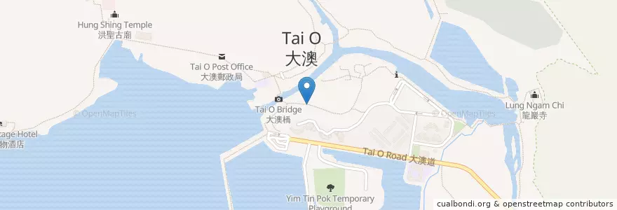 Mapa de ubicacion de 車站豆腐花 en China, Hongkong, Guangdong, New Territories, 離島區 Islands District.