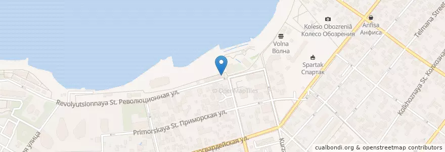Mapa de ubicacion de Эдем en Rusia, Южный Федеральный Округ, Краснодарский Край, Городской Округ Геленджик.