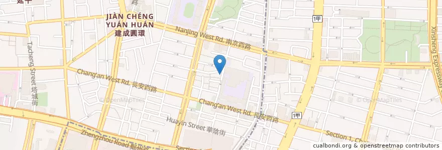 Mapa de ubicacion de 山肴鮨 en 臺灣, 新北市, 臺北市, 大同區.