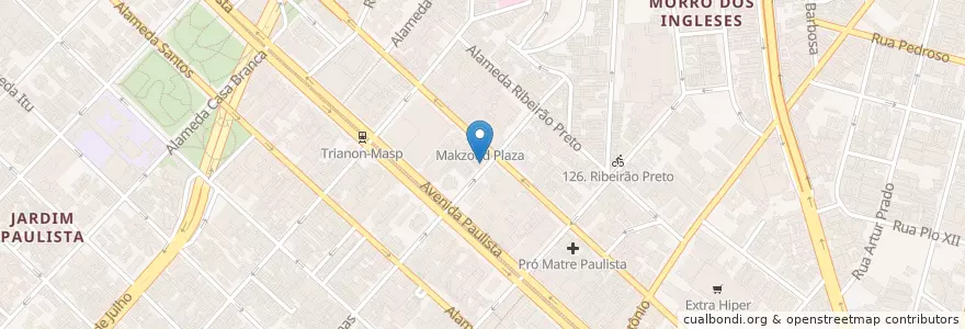Mapa de ubicacion de Restaurante Recanto 2 en Brazil, Jihovýchodní Region, São Paulo, Região Geográfica Intermediária De São Paulo, Região Metropolitana De São Paulo, Região Imediata De São Paulo, São Paulo.