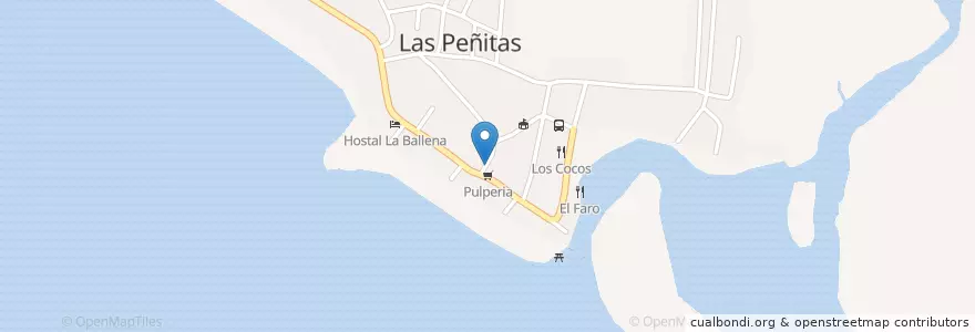 Mapa de ubicacion de Comedor Christiano Jehova Jireh en Nicaragua, León, León (Municipio).
