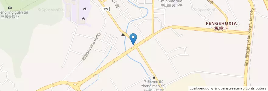 Mapa de ubicacion de 竹東瓦斯行 en Taïwan, Province De Taïwan, Comté De Hsinchu, 竹東鎮.