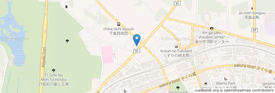 Mapa de ubicacion de エネオス en Japón, Prefectura De Chiba, Matsudo.