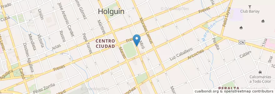 Mapa de ubicacion de Club Siboney en كوبا, Holguín, Holguín.