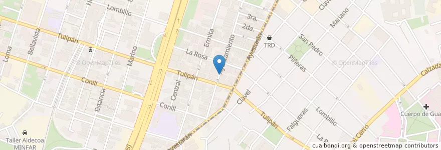 Mapa de ubicacion de Andres Serie,Novelas y mucho más en کوبا, La Habana, Cerro.