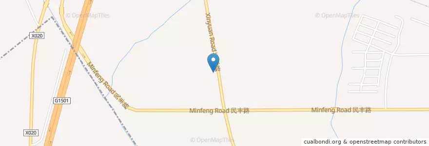 Mapa de ubicacion de BBQ Restaurant en 中国, 上海市, 嘉定区.