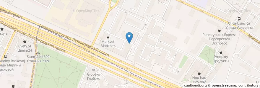 Mapa de ubicacion de Cure en Россия, Центральный Федеральный Округ, Москва, Северный Административный Округ, Район Аэропорт.