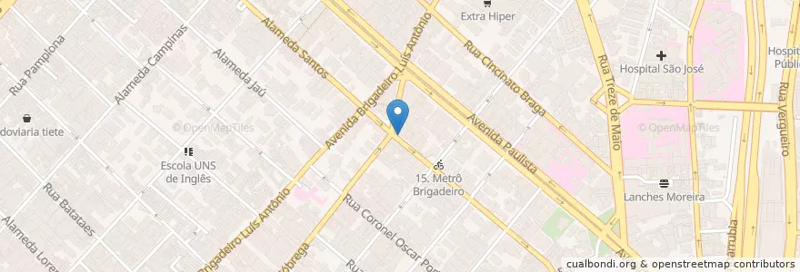 Mapa de ubicacion de Deck 484 en البَرَازِيل, المنطقة الجنوبية الشرقية, ساو باولو, Região Geográfica Intermediária De São Paulo, Região Metropolitana De São Paulo, Região Imediata De São Paulo, ساو باولو.