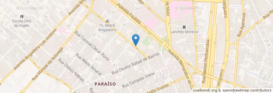 Mapa de ubicacion de Rubaiyat en البَرَازِيل, المنطقة الجنوبية الشرقية, ساو باولو, Região Geográfica Intermediária De São Paulo, Região Metropolitana De São Paulo, Região Imediata De São Paulo, ساو باولو.