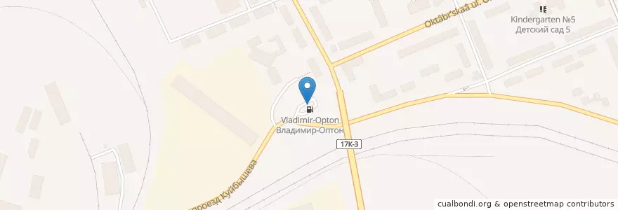 Mapa de ubicacion de Muller en 러시아, Центральный Федеральный Округ, Владимирская Область, Городской Округ Муром.