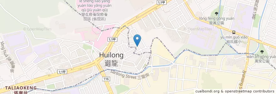 Mapa de ubicacion de 三和基督長老教會 en Tayvan, 桃園市, 新莊區, 龜山區.